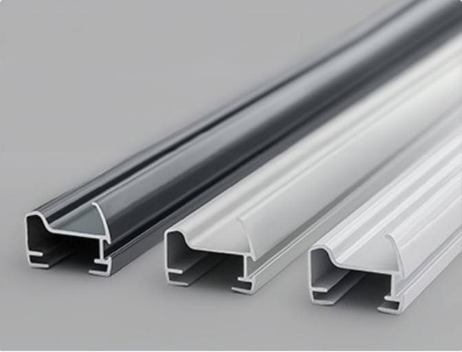 verschiedene Schienenfarben