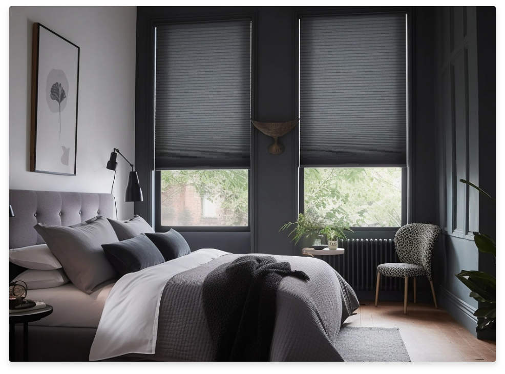 Verdunklungsplissees