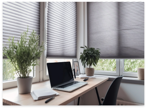 Lysel Home - Blendschutz Plissee