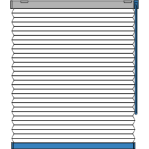 Wabenplissee - Modell XL-A10
