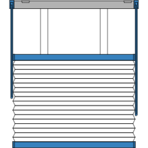 Wabenplissee - Modell XL-A20